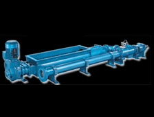 twin-screw auger feeder, progressing cavity pump, 